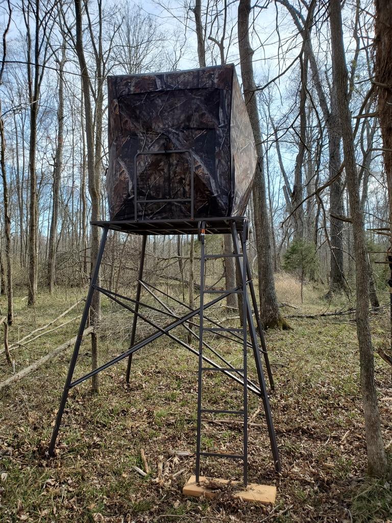 Elevated soft side blind Deer Hunter Forum