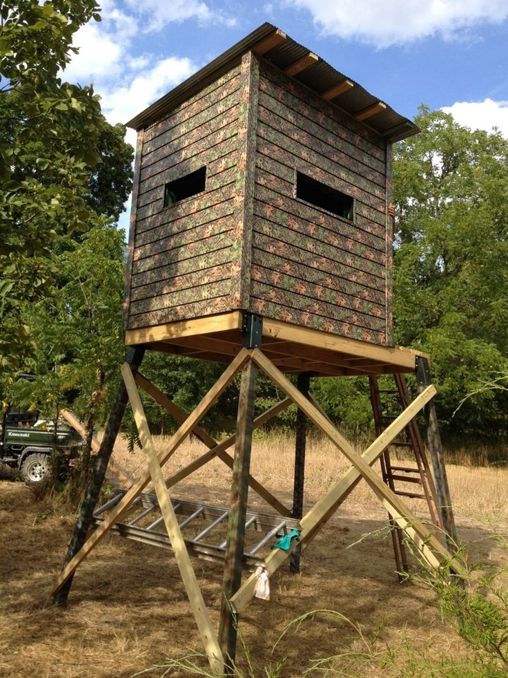 elevated hunting blinds